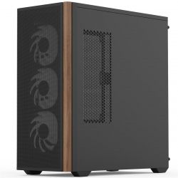 Корпус AeroCool D501A-G-BK-v2 (ACCM-DS01043.11) Black без БП - Картинка 4