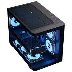 Корпус AeroCool P300C-G-BK-v1 (ACCS-PN02033.11) Black без БП - Картинка 3