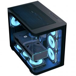 Корпус AeroCool P500C-G-BK-v1 (ACCM-PN01043.11) Black без БЖ - Картинка 4