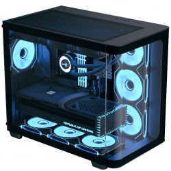 Корпус AeroCool P500C-G-BK-v1 (ACCM-PN01043.11) Black без БЖ - Картинка 5