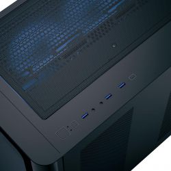 Корпус AeroCool P500C-G-BK-v1 (ACCM-PN01043.11) Black без БЖ - Картинка 7