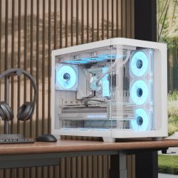Корпус AeroCool P500C-G-WT-v1 (ACCM-PN01043.21) White без БП - Картинка 6