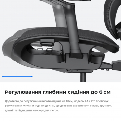 ����� ��� ������� Anda Seat X-Air Pro Size XL Mesh Gray Twilight (AD-WY-01-GGSP-G01) - �������� 15