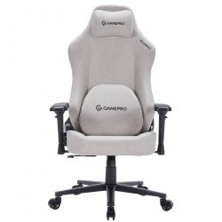 Крісло для геймерів GamePro FGC750LG Light Gray - Картинка 1