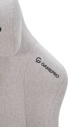 Крісло для геймерів GamePro FGC750LG Light Gray - Картинка 8