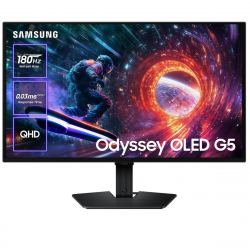 ������� Samsung 27" Odyssey G5 (LS27FG502SIXUA) OLED Black 180Hz