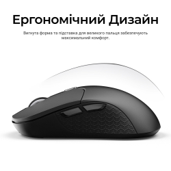 Миша бездротова Keychron M3 WL Black (M3-A23) - Картинка 10