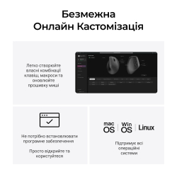 Миша бездротова Keychron M5 WL Black (M5-A23) - Картинка 8