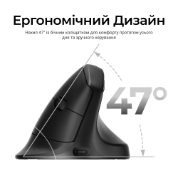 Миша бездротова Keychron M5 WL Black (M5-A23) - Картинка 9