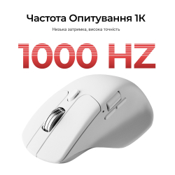 Миша бездротова Keychron M6S WL White (M6S-B72) - Картинка 8