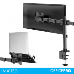 Кронштейн OfficePro MA113B 17-49" Black (VESA100х100) - Картинка 5