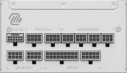 ���� ������� MSI MAG A1000GL PCIE5 White 1000W