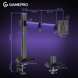 � �������� �������� ��� �������� GamePro 17-40" Black/Violet (MAG100V) - �������� 16