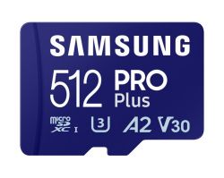 ����� ������ MicroSDXC 512GB UHS-I/U3 Class 10 Samsung Pro Plus R180/W130MB/s + SD-������� (MB-MD512SB/WW) - �������� 2