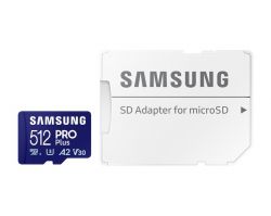 ����� ������ MicroSDXC 512GB UHS-I/U3 Class 10 Samsung Pro Plus R180/W130MB/s + SD-������� (MB-MD512SB/WW) - �������� 4
