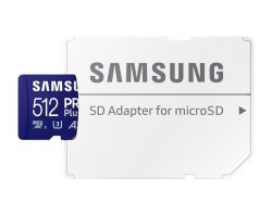 ����� ������ MicroSDXC 512GB UHS-I/U3 Class 10 Samsung Pro Plus R180/W130MB/s + SD-������� (MB-MD512SB/WW) - �������� 5