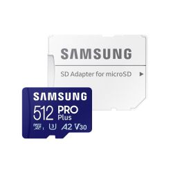 ����� ������ MicroSDXC 512GB UHS-I/U3 Class 10 Samsung Pro Plus R180/W130MB/s + SD-������� (MB-MD512SB/WW) - �������� 6