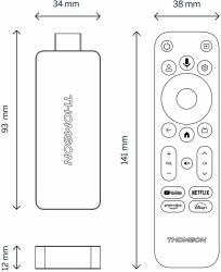 Медіаплеєр Thomson Streaming Stick 4K UHD 140G - Картинка 2