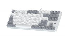 Клавіатура GamePro Genesis Metallic MK110W Outemu Red Swithes USB White - Картинка 2