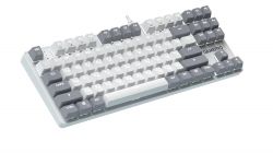 Клавіатура GamePro Genesis Metallic MK110W Outemu Red Swithes USB White - Картинка 3