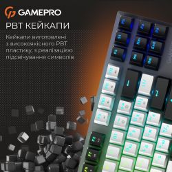 ���������� ��������� ��������� GamePro Genesis Joker Pro (MK124G) 87% Red switches - �������� 12