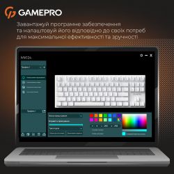 ���������� GamePro Genesis Joker MK124W Outemu Red Swithes USB White - �������� 14