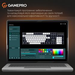 ������� ��������� ��������� GamePro Genesis Metallic (MK144B) 100% Red switches - �������� 13
