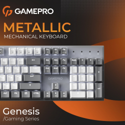 ������� ��������� ��������� GamePro Genesis Metallic (MK144G) 100% Red switches - �������� 7