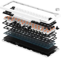 Клавіатура бездротова GamePro Asgard Valhalla MK210W Pro White - Картинка 2