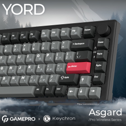 Бездротова механічна клавіатура GamePro Asgard Yord (MK266BK) - Картинка 6