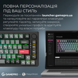 Бездротова механічна клавіатура GamePro Asgard Yord (MK266BK) - Картинка 12