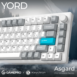 Бездротова механічна клавіатура GamePro Asgard Yord (MK266WH) - Картинка 5