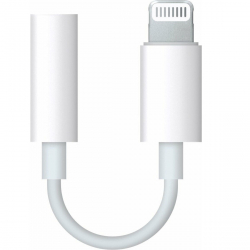  Apple Lightning - 3.5 mm (M/F) A1749 White (MMX62) OEM