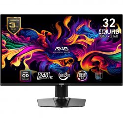  MSI 31.5" MAG 321UPX-QD Black 240Hz