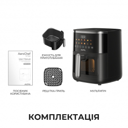 Мультипіч Mova AeroChef FD10 Pro Max Black (MOVA-FD10-PMAX-B) - Картинка 2