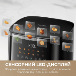 Мультипіч Mova AeroChef FD10 Pro Max Black (MOVA-FD10-PMAX-B) - Картинка 10