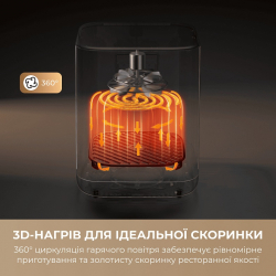 Мультипіч Mova AeroChef FD10 Pro Max Black (MOVA-FD10-PMAX-B) - Картинка 12