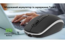 Миша бездротова REAL-EL RM-455 W Black - Картинка 15