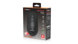 Миша бездротова REAL-EL RM-460 W Black - Картинка 11