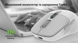 Миша бездротова REAL-EL RM-480 W Black - Картинка 11