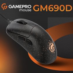 Миша GamePro GM690D Black/Orange - Картинка 5