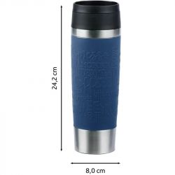 Термочашка Tefal Travel Mug Classic 500 мл Blue (N2022110) - Картинка 3