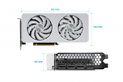 Відеокарта GF RTX 5060 Ti 16GB GDDR7 White OC Palit (NE7506TU19T1-GB2061M) - Картинка 6