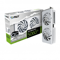 Відеокарта GF RTX 5060 Ti 16GB GDDR7 White OC Palit (NE7506TU19T1-GB2061M) - Картинка 11