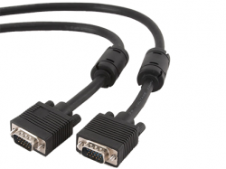  Cablexpert (CC-PPVGA-10-B) VGA-VGA HD15M/HD15M  2- . ,  , , 3