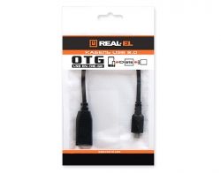  REAL-EL USB2.0 OTG 0.1M  -  3