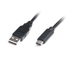  REAL-EL USB2.0 AM-Type C 1m,  -  2