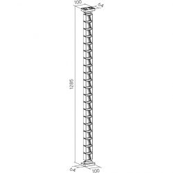 Органайзер для кабеля OfficePro CM800W White - Картинка 9