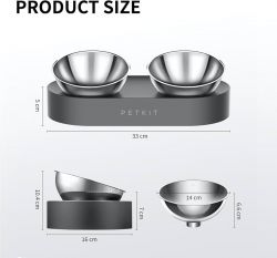 ����� Petkit Fresh Nano-Metal Pet/Cat Two Bowl Stand (P5201) - �������� 2