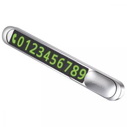   Proove Parking Number Plate Metal Lock Silver (AAPM00000006)